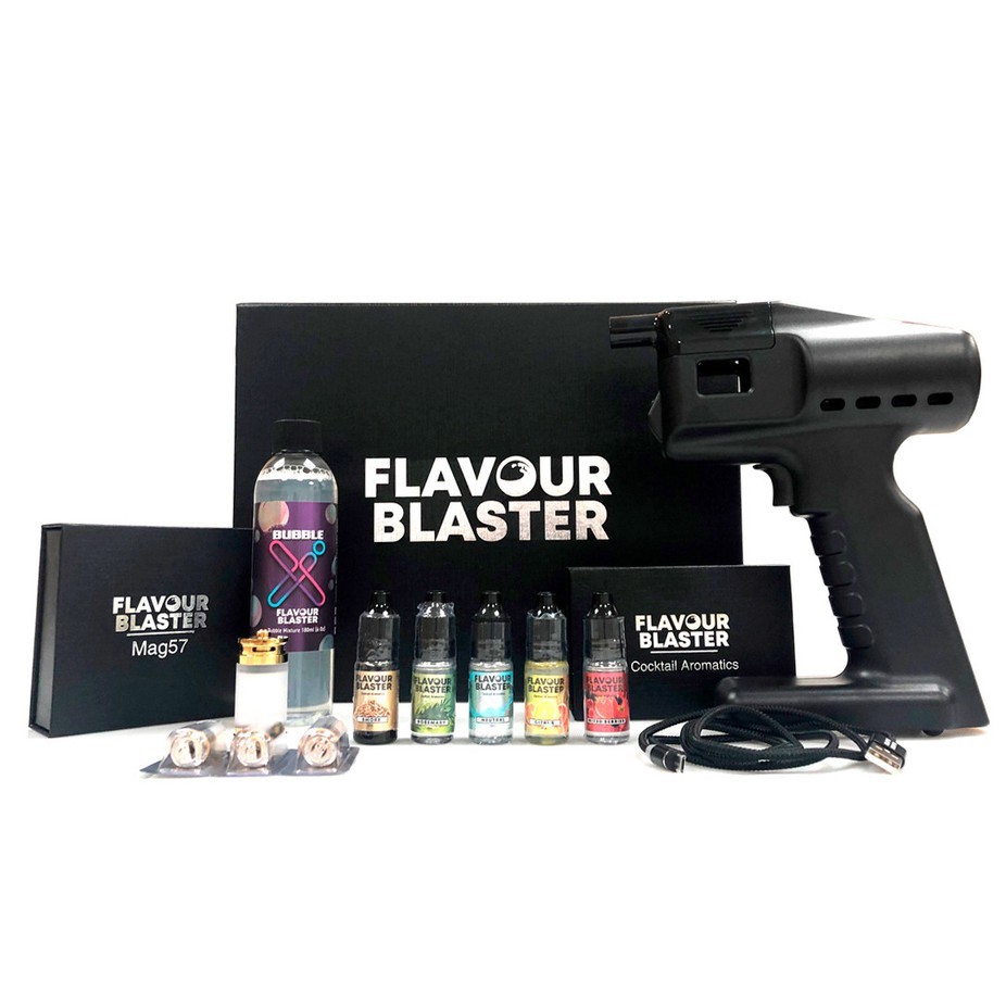 Flavour Blaster Black Pro 2 Cocktail Gun All-in-One Starter Kit