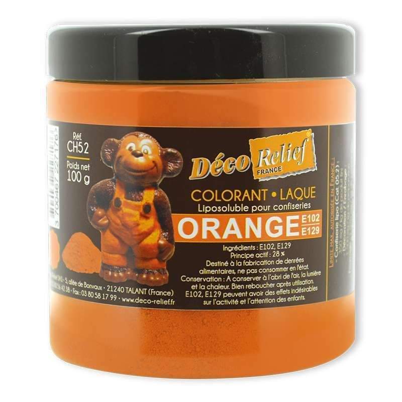 Colorant orange (alimentaire spécial sucre) 125 ml